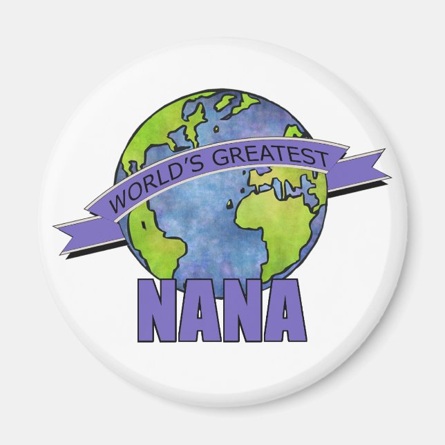 Aimant La plus grande Nana du monde (Devant)