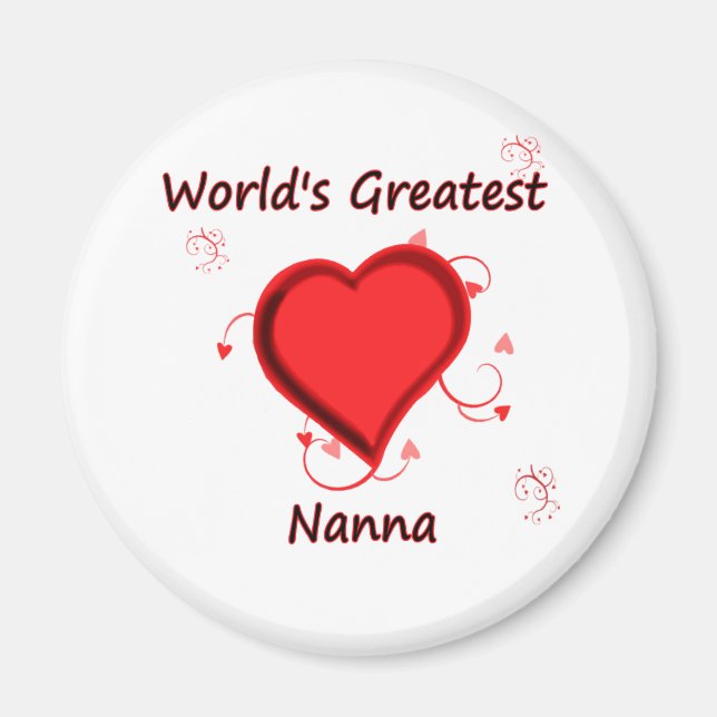 Aimant La plus grande nanna du monde (Devant)