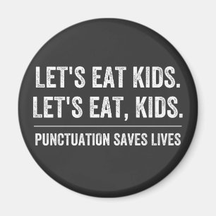 Aimant La ponctuation sauve des vies