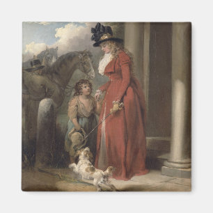 Aimant La porte du châtelain, c.1790 (huile sur la toile