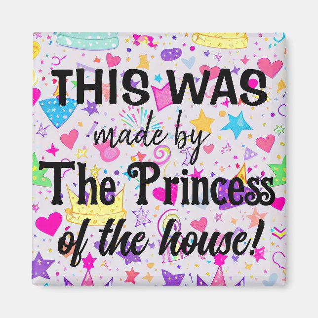 Aimant La princesse l'a fait ! (Devant)