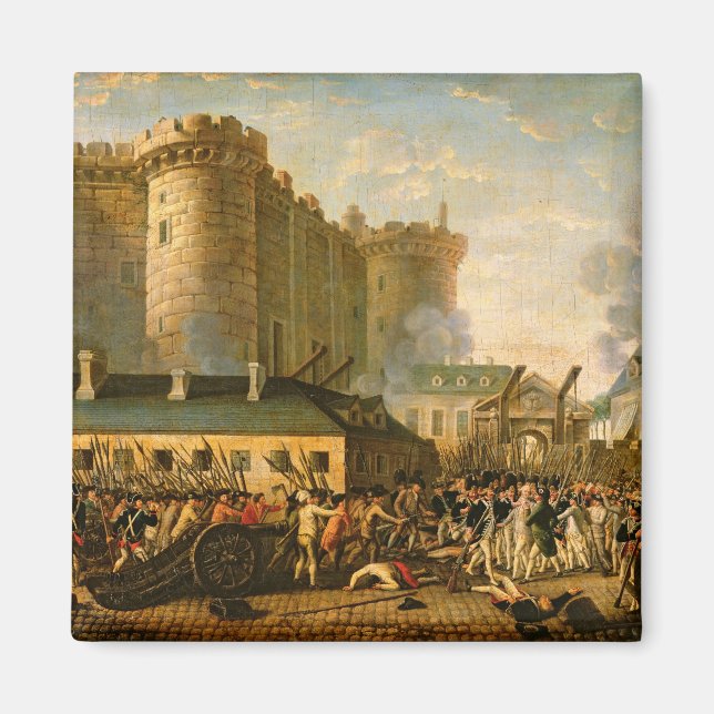 Aimant La prise de la Bastille, 14 juillet 1789 (Devant)