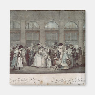 Aimant La promenade de la Galerie du Palais-Royal, 1787
