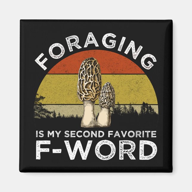 Aimant La recherche de nourriture est mon deuxième F-Word (Devant)