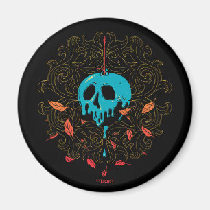 Aimant La reine du mal   Design Apple crâne