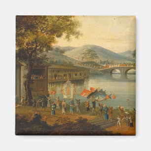 Aimant La Reine Henrietta Maria avec monsieur Jeffrey le