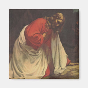 Aimant La religion vintage Jésus-Christ Jardin de Gethsém