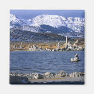 AIMANT LA RÉSERVE NATURELLE DE MONO LAKE TUFA,