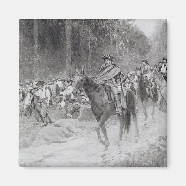 Aimant La retraite de Washington des grandes prairies (Devant)