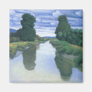 Aimant La Rivière à Berville par Felix Vallotton, Beaux-a
