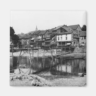 Aimant La rivière Nahe, Bad Kreuznach, c.1910