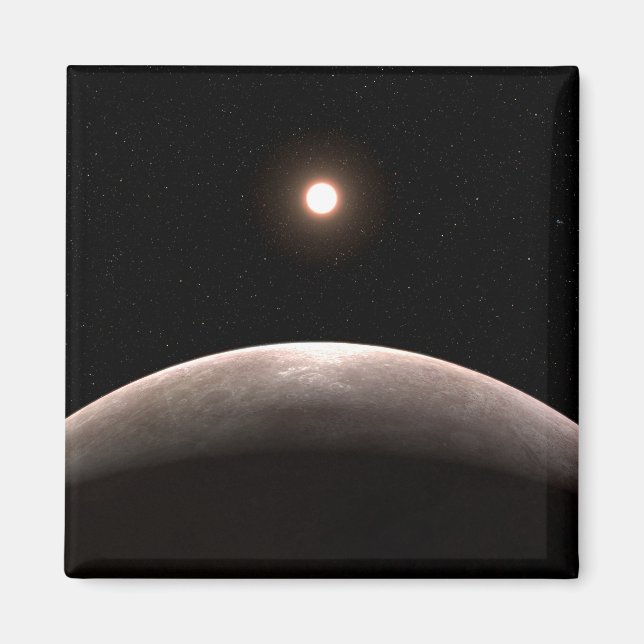 Aimant La Rocky Exoplanet Lhs 475 B Et Son Étoile Hôte. (Devant)