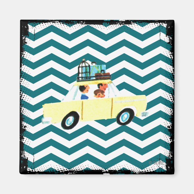 Aimant La route ouverte 2 (Devant)