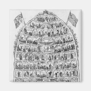 Aimant La ruche britannique, 1867