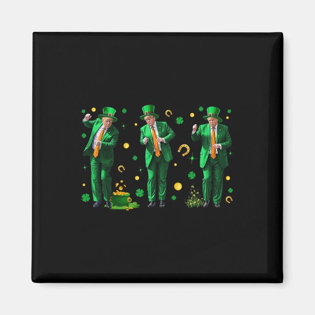 Aimant La Saint Patrick de Trump (Devant)