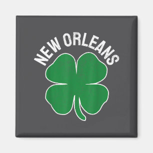 Aimant La Saint-Patrick Shamrock La Nouvelle-Orléans Irla