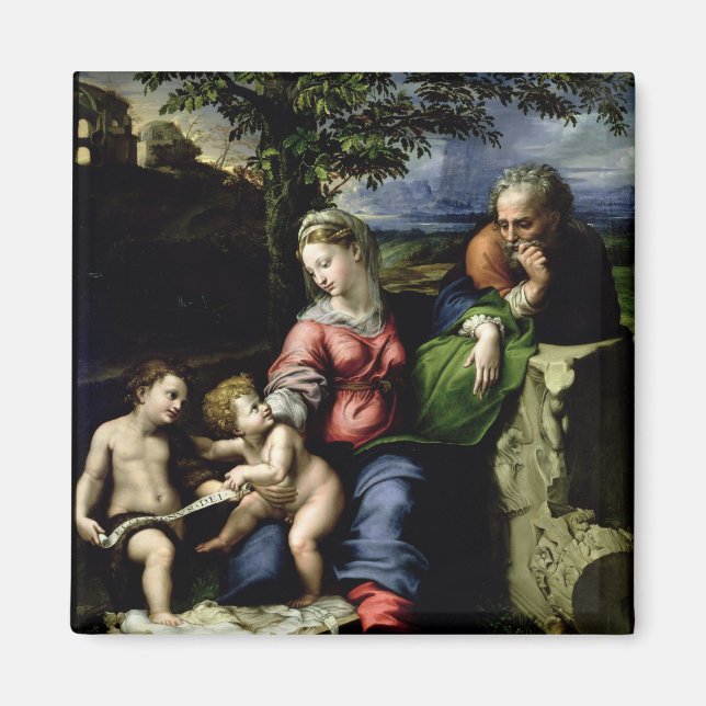Aimant La Sainte Famille du Chêne, c.1518 (Devant)