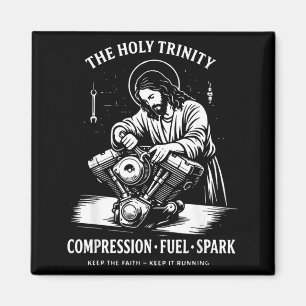 Aimant La Sainte Trinité Compression Carburant Étincelle