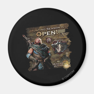 Aimant La saison de chasse est ouverte !