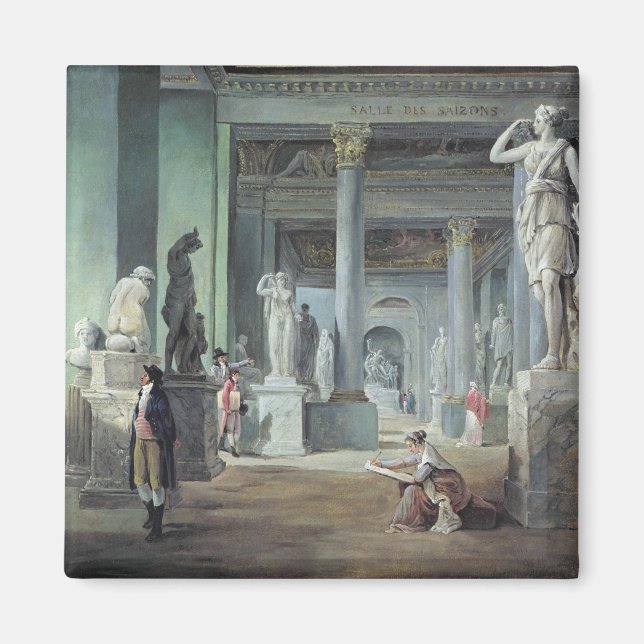 Aimant La Salle des Saisons au Louvre, c. 1802 (Devant)