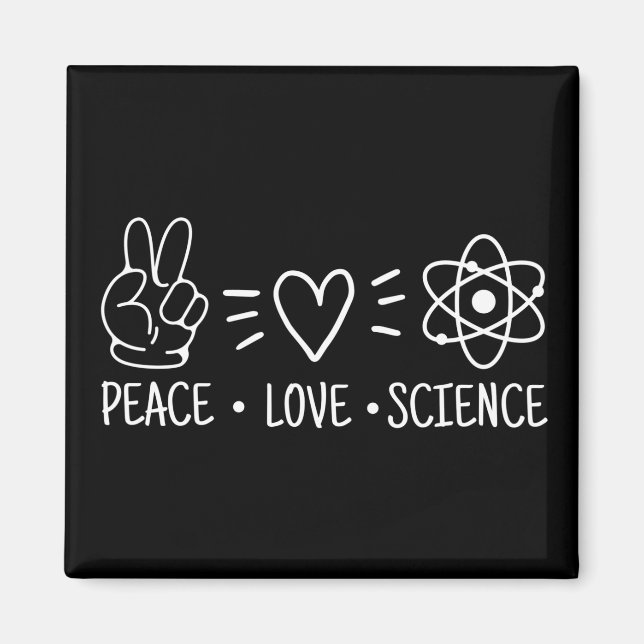Aimant La science de l'amour pour la paix (Devant)