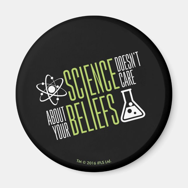 Aimant La science ne s'intéresse pas (Devant)