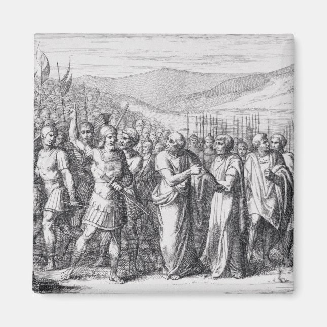 Aimant La sécession du peuple au Sacre des Mons (Devant)