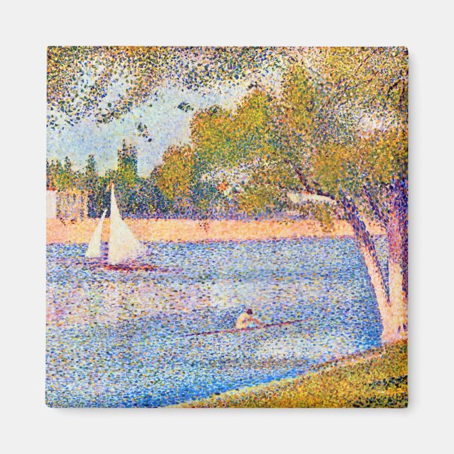Aimant La Seine à La Grande Jatte, Seurat (Devant)