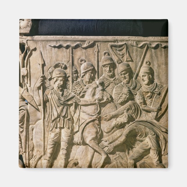 Aimant La soumission d'un barbare à une troupe romaine (Devant)