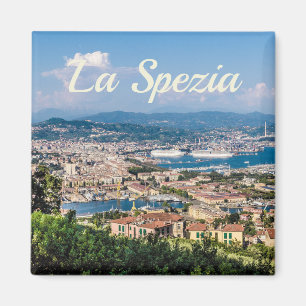 Aimant La Spezia Cinque Terre Liguria Italy Panorama