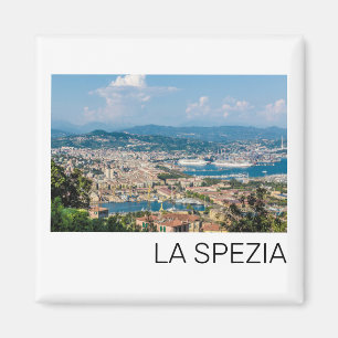 Aimant La Spezia Cityscape Ligurie Italie Vacances Souven