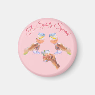 Aimant La Squadra Spritz   Fête de Bachelorette Cortège d