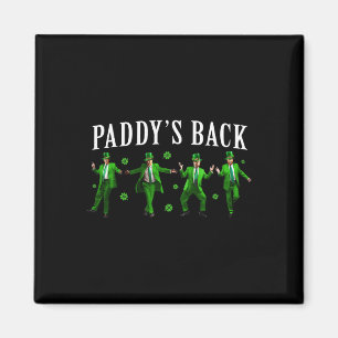 Aimant La St Patrick drôle de Paddy Trump Shamrock irland