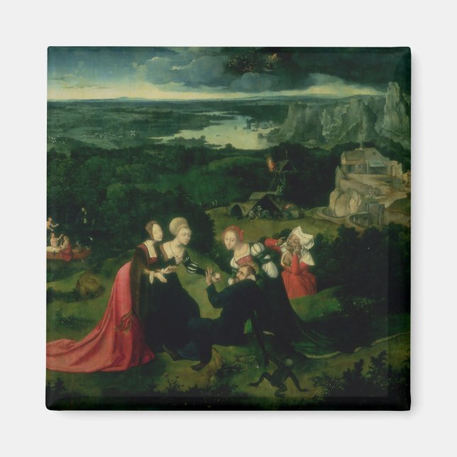 Aimant La tentation de Saint-Antoine (Devant)