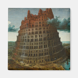 Aimant La Tour de Babel (par Pieter Bruegel l'Ancien)