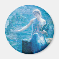 La veillée de Valkyrie par Edward Robert Hughes