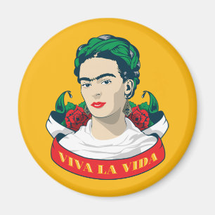 Aimant La Vida de vivats de Frida Kahlo  