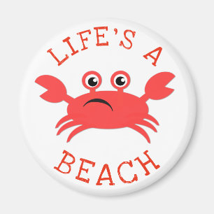 Aimant La vie est une plage