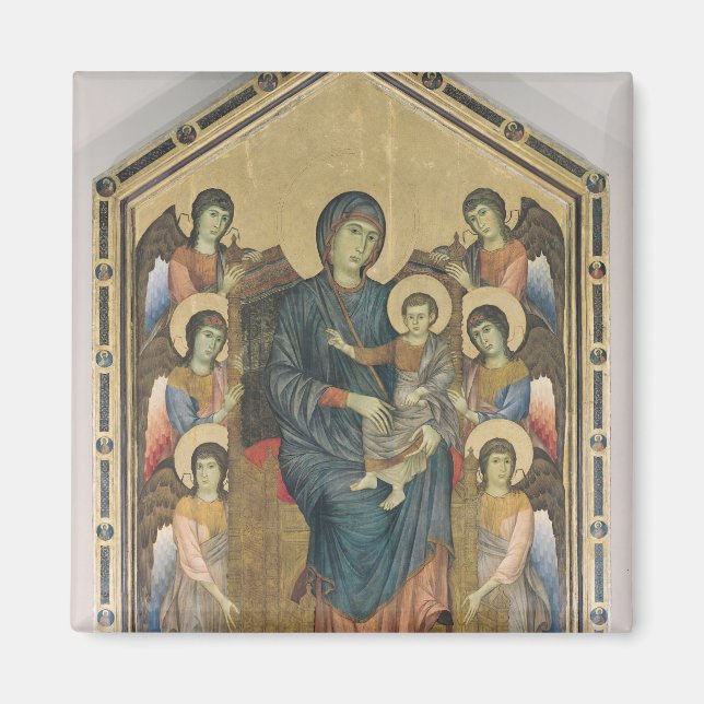 Aimant La Vierge et l'Enfant en Majesté (Devant)