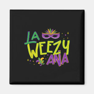 Aimant La Weezy Ana Mardi Gras Louisiane Gras Mardi Nouve