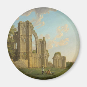 Aimant L'abbaye de St Mary, York, Angleterre circa 1778