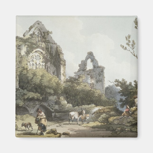 Aimant L'Abbaye de Tintern, de 'Le Romantique et pittores (Devant)