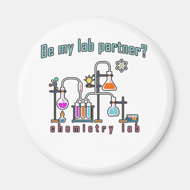 Aimant Laboratoire de chimie (Devant)