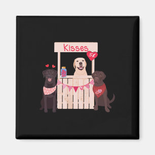 Aimant Labrador Retriever Saint-Valentin Maman de chien A