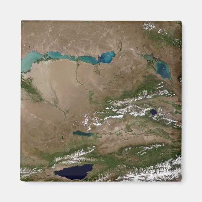 Aimant Lac Balkhash dans l'est du Kazakhstan (Devant)