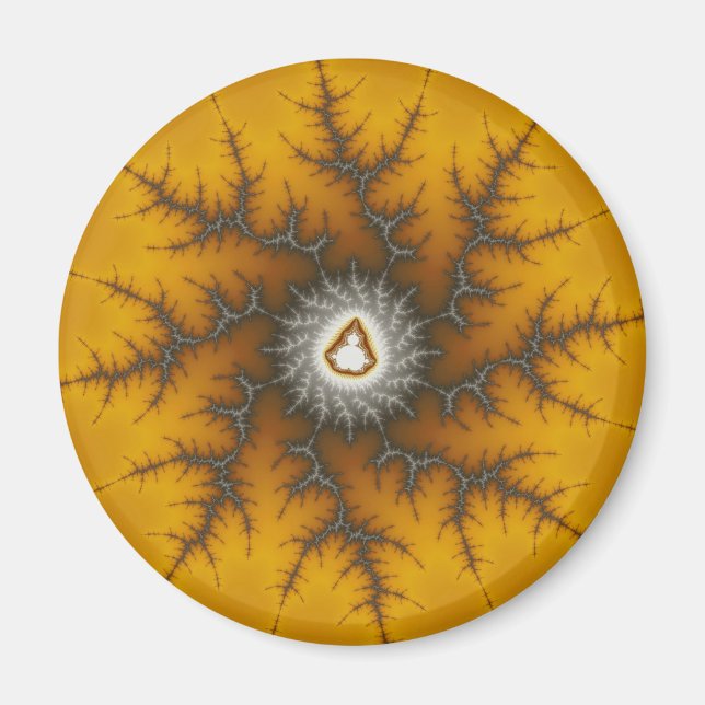 Aimant Lac de glace - Fractal (Devant)