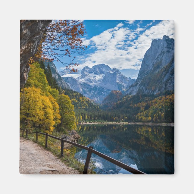Aimant Lac des Alpes Gosauseen Lac Autriche (Devant)
