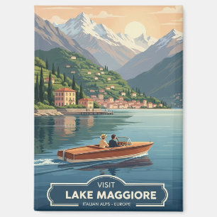 Aimant Lac Majeur Italie Voyage