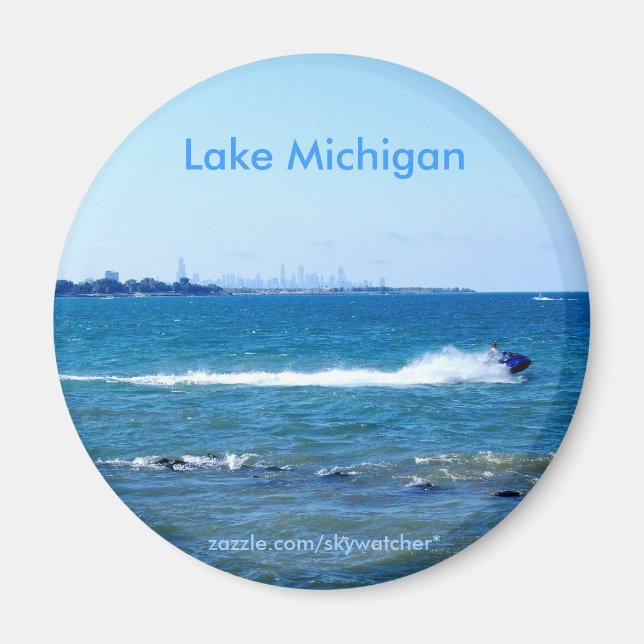 Aimant Lac Michigan (Devant)