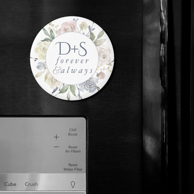 Aimant Lac Misty | Dusty Floral Toujours pour toujours Mo (Créateur téléchargé)